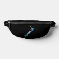 NEW ZEALAND MAP PAUA