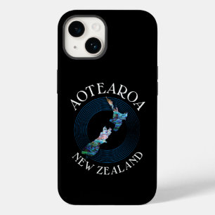 NEW ZEALAND MAP PAUA Case-Mate iPhone 14 HÜLLE
