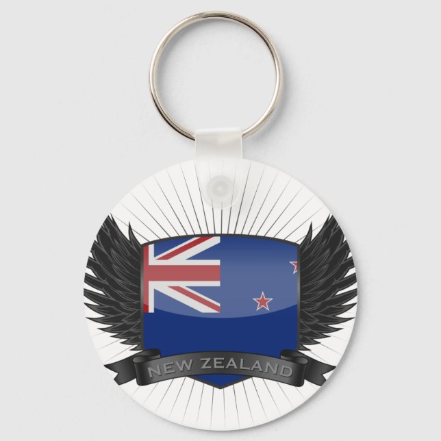 NEW ZEALAND SCHLÜSSELANHÄNGER (Vorderseite)