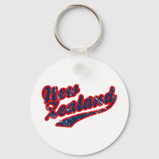 New Zealand Schlüsselanhänger (Vorderseite)