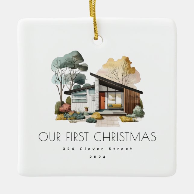 New Zuhause Holiday Ornament (Vorderseite)