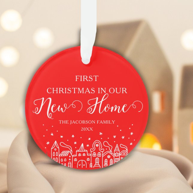 New Zuhause Joy - Personalisiert First Christmas Ornament (Von Creator hochgeladen)