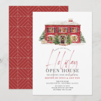 New Zuhause Red House Christmas Holiday Open House