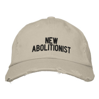 NewAbolitionist Bestickte Baseballkappe
