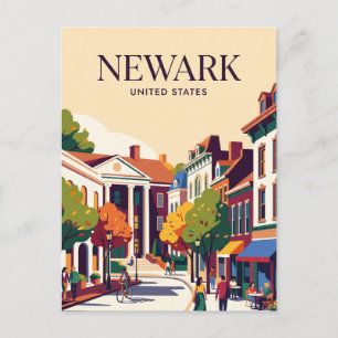 Newark Delaware Postkarte