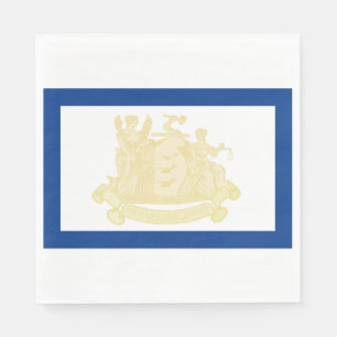 Newark (New Jersey) City Flag Serviette