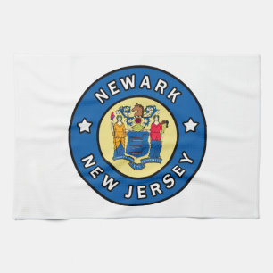 Newark New Jersey Geschirrtuch