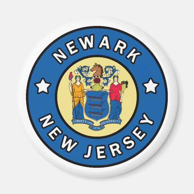 Newark New Jersey Magnet (Vorne)