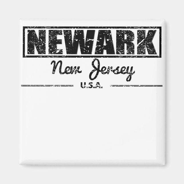 Newark New Jersey Magnet (Vorne)