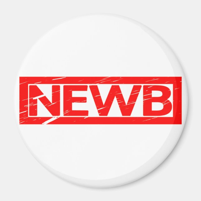 Newb-Briefmarke Magnet (Vorne)