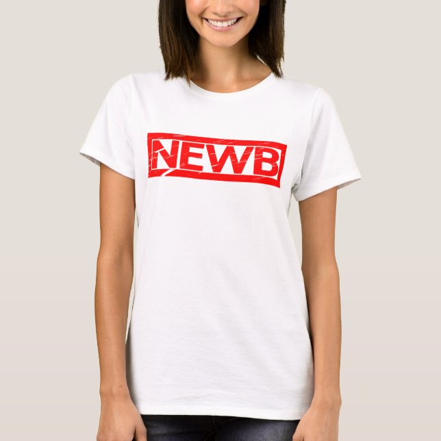 Newb-Briefmarke T-Shirt (Vorderseite)