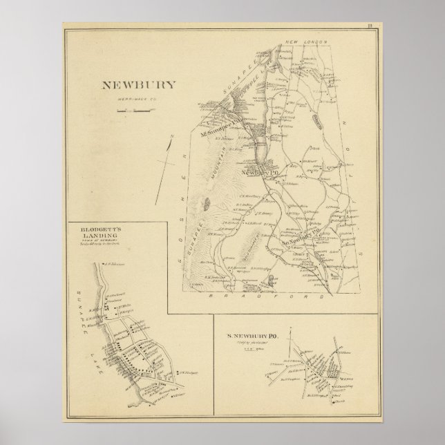 Newbury Poster (Vorne)