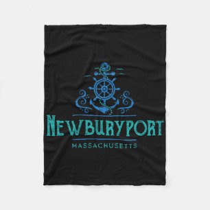 Newburyport Massachusetts Nautical Design Fleecedecke