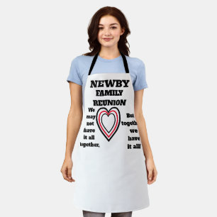 NEWBY FAMILY WIEDERSEHEN SCHÜRZE