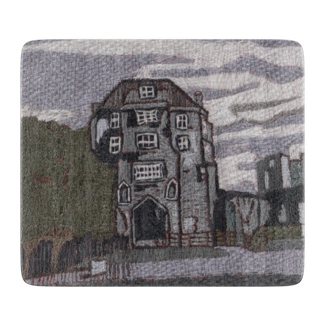 Newcastle castle schneidebrett (Vorderseite)