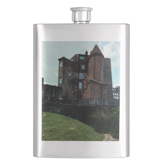 Newcastle Flachmann (Vorderseite)