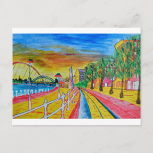 Newcastle-Kayside Postkarte