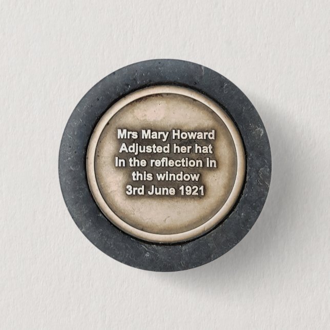 Newcastle Mary Button (Vorderseite)