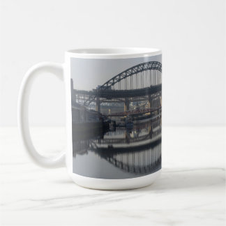 Newcastle Quayside und die Tyne Bridge Kaffeetasse
