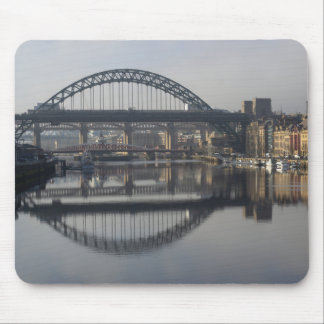 Newcastle Quayside und die Tyne Bridge Mousepad