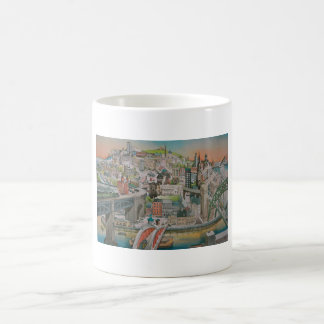 Newcastle sur Tyne, tasse de l'Angleterre