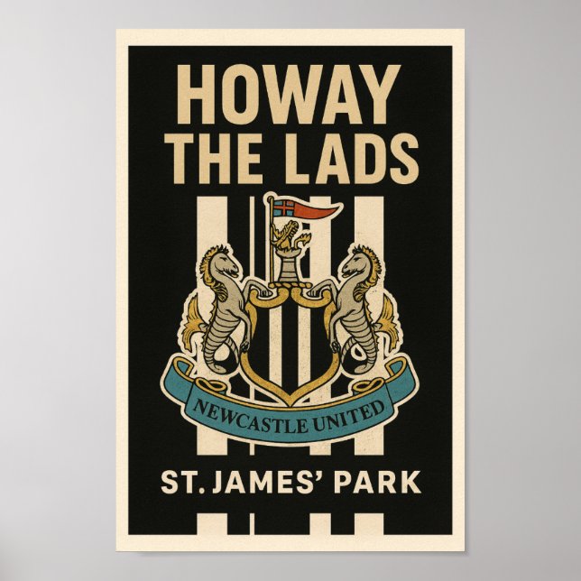 Newcastle United Poster (Vorne)