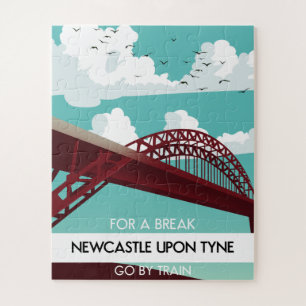 Newcastle upon Tyne Brückenposter.