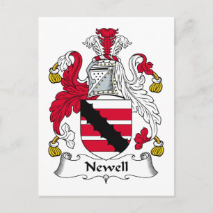 Newell Familienwappen Postkarte