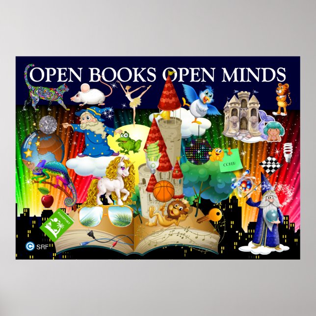 Newest Improved Teacher Reading - Literacy Poster (Vorne)