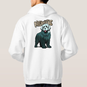 NEWFIE in den PNW-Wäldern Neufundländer Hoodie