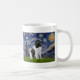 Newfie Landseer - Sternennacht Kaffeetasse