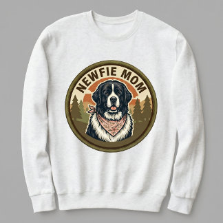 Newfie-Mama-Crewneck Neufundländer-Hundemama-Gesch Sweatshirt