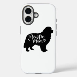 Newfie Mama - Neufundland Mama - Newfie Dog Mamas iPhone 16 Hülle