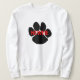 newfie name paw sweatshirt (Design vorne)