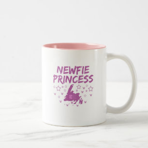 Newfie Prinzessin Neufundland Zweifarbige Tasse