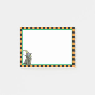 Newfie Witch Post-it Klebezettel