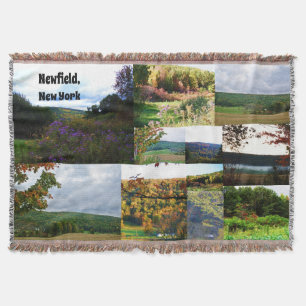 NEWFIELD NEW YORK Wurf Decke