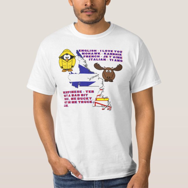 NEWFINESE - I LIEBE SIE T-Shirt (Vorderseite)