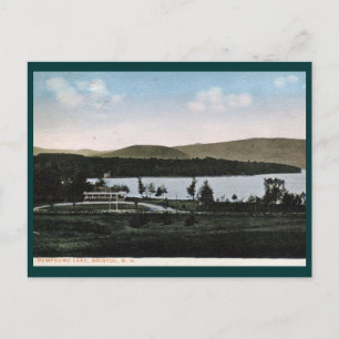 Newfound Lake, Bristol, NH Vintage Postkarte