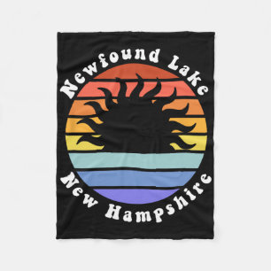 Newfound Lake New Hampshire Sonnenaufgang Familien Fleecedecke