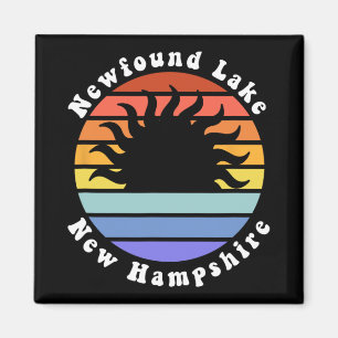 Newfound Lake New Hampshire Sonnenaufgang Familien Magnet