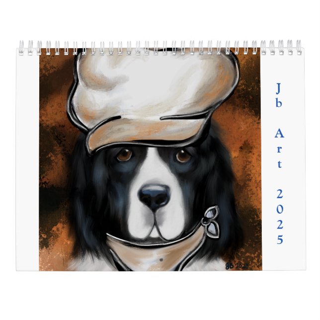 NEWFOUNDLAND DOG CALENDAR KALENDER (Rückseite)