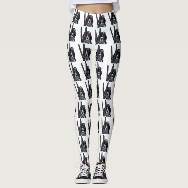 NEWFOUNDLAND DOG  LEGGINGS (Vorderseite)