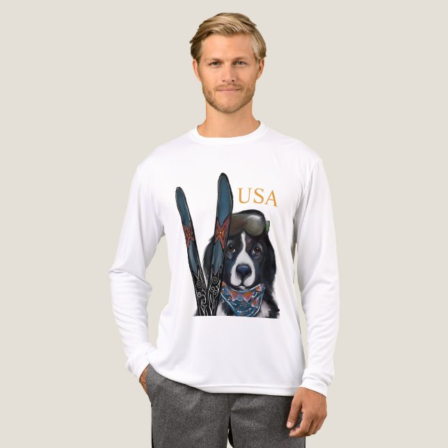 NEWFOUNDLAND DOG  Tri-Blend SHIRT (Vorderseite komplett)