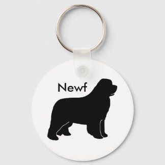 Newfy newf schlüsselanhänger