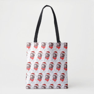 Newfypoo-Hunderasse Weihnachtssterne Tasche
