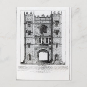 Newgate, London, Pub. 1761 Postkarte