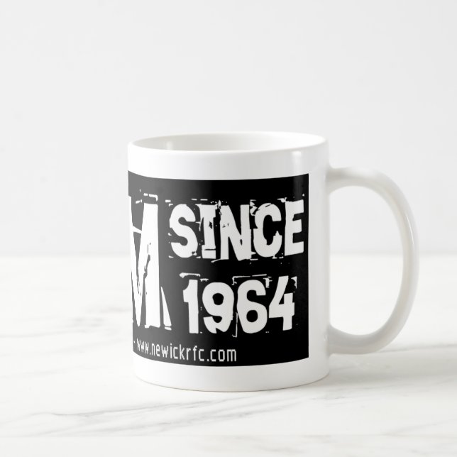 Newick RFC LFGM seit 1964 Kaffeetasse (Rechts)