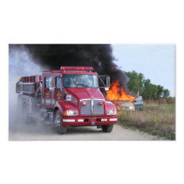 Newkirk Fire Truck Poster