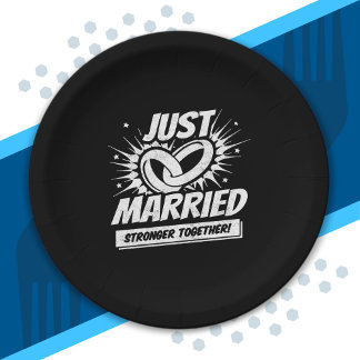 Newlywed - Wedding Honeymoon Drehmoment - Just Mar Pappteller